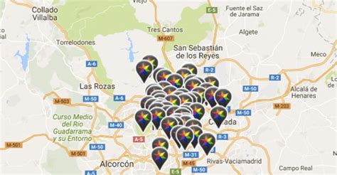 cruising madrid mapa